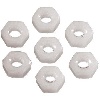 Hexagon nuts M5 DIN 555 Polyamid